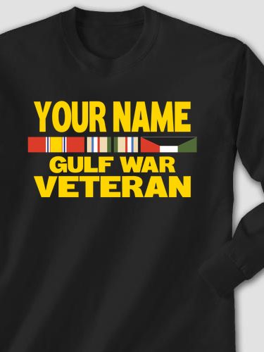 Gulf War Veteran : Printed Long Sleeves