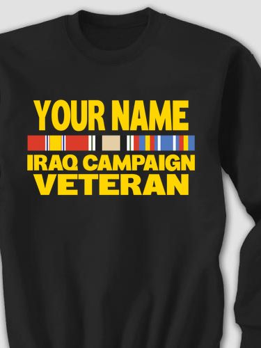 Iraq Campaign Veteran : Printed Sweatshirts