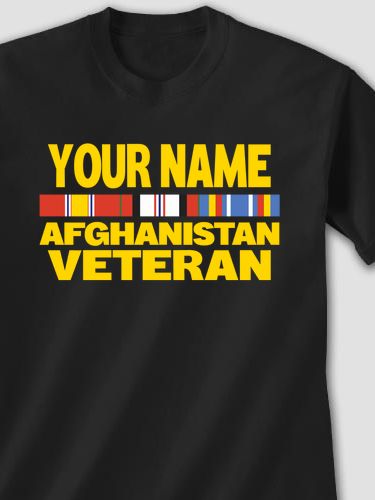 Afghanistan Veteran : Printed T-Shirts