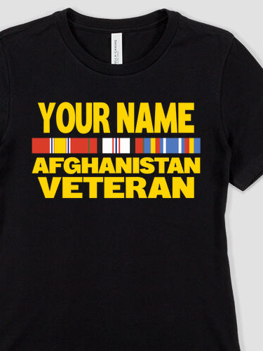 Afghanistan Veteran : Premium Ladies T-Shirts