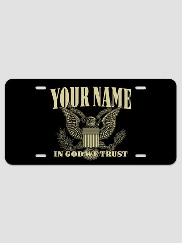 In God We Trust : License Plates