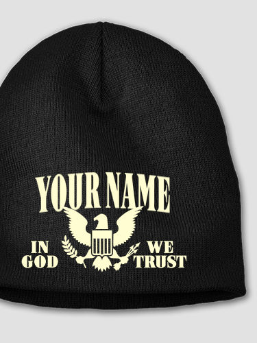 In God We Trust : Embroidered Beanies