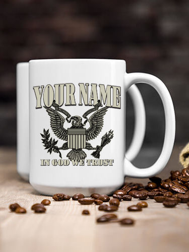 In God We Trust : Ceramic Coffee Mugs