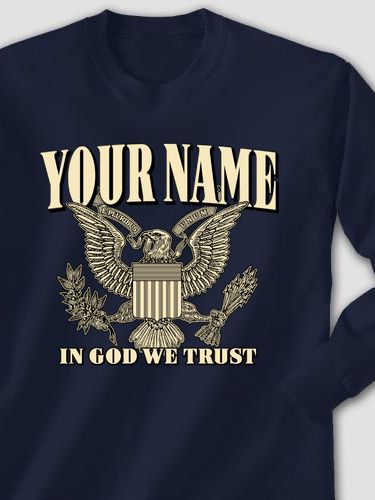In God We Trust : Printed Long Sleeves