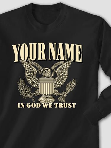 In God We Trust : Printed Long Sleeves