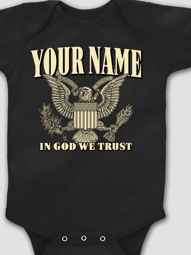 In God We Trust : Printed Baby Bodysuits