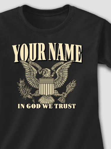 In God We Trust : Adult Ladies Fitted T-Shirt