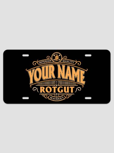 Rotgut Whiskey : License Plates