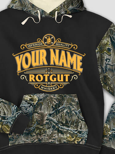 Rotgut Whiskey : Printed 2-Tone Camo Hoodies