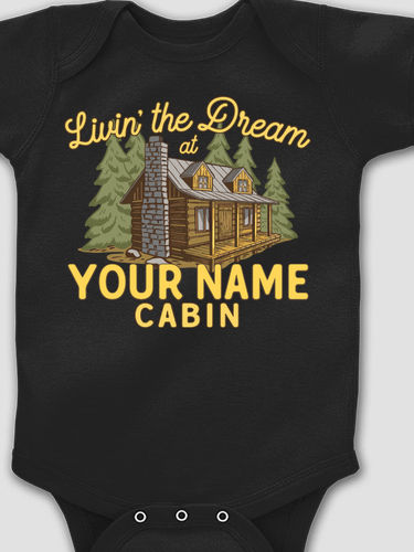 Livin' The Dream Cabin : Printed Baby Bodysuits