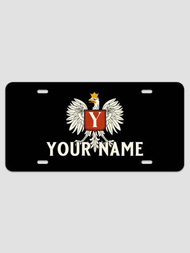 Polish Monogram : License Plates