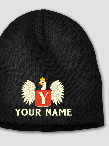 Polish Monogram : Embroidered Beanies