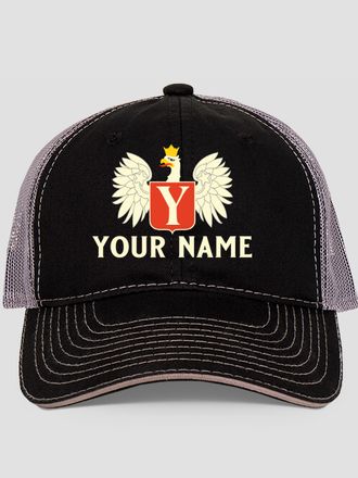 Polish Monogram : Embroidered Trucker Hats