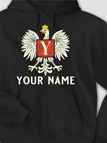 Polish Monogram : Printed Hoodies