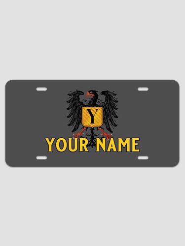 German Monogram : License Plates
