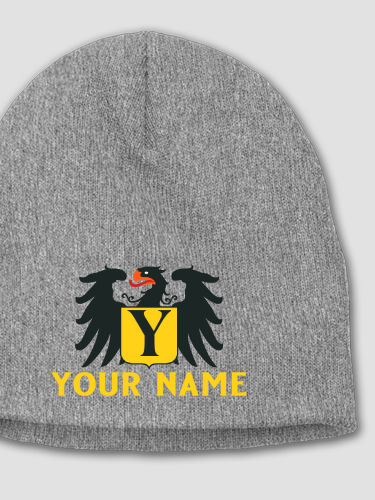 German Monogram : Embroidered Beanies