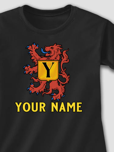 Scottish Monogram : Adult Ladies Fitted T-Shirt