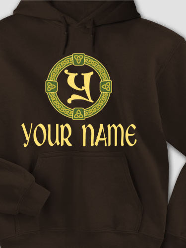 Celtic Wreath Monogram : Printed Hoodies