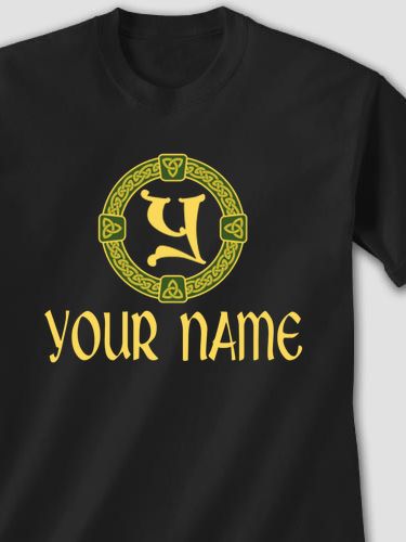 Celtic Wreath Monogram : Printed T-Shirts