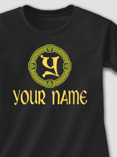Celtic Wreath Monogram : Printed T-Shirts