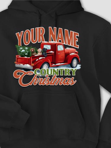Country Christmas : Printed Hoodies