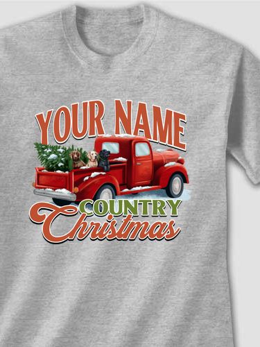 Country Christmas : Printed T-Shirts