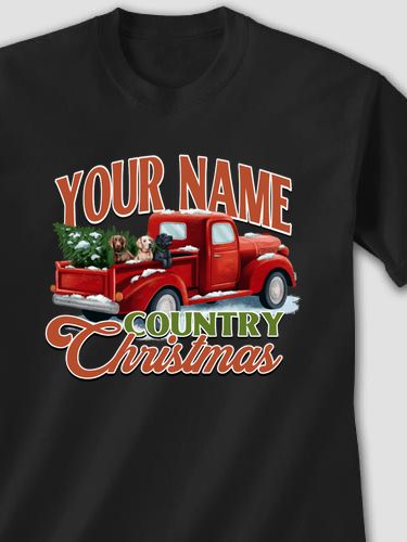Country Christmas : Printed T-Shirts