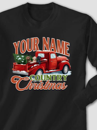 Country Christmas : Printed Long Sleeves