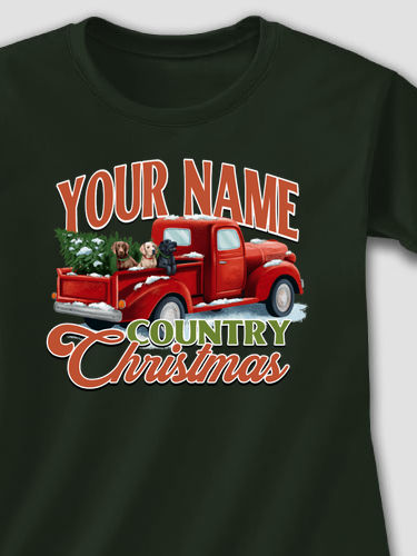 Country Christmas : Printed T-Shirts