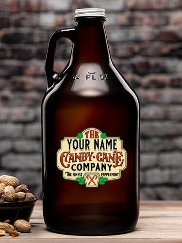 Candy Cane Company : Beer Growlers - Color Printed