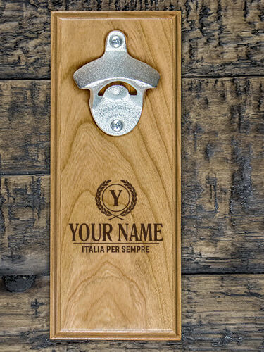 Italian Monogram : Bottle Openers - Engraved