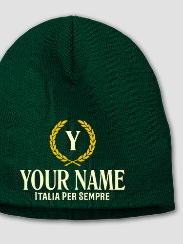Italian Monogram : Embroidered Beanies