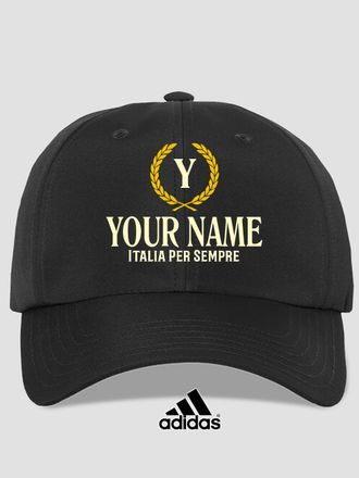 Italian Monogram : Embroidered Adidas&reg; Hats
