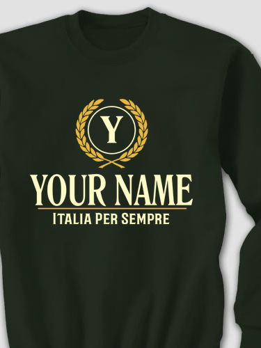 Italian Monogram : Printed Sweatshirts