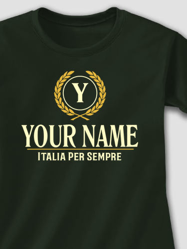Italian Monogram : Printed T-Shirts