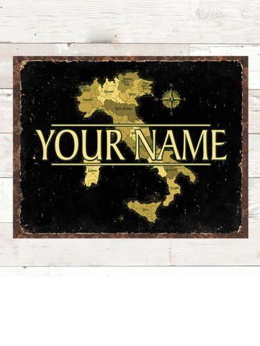 Italian Heritage : Tin Signs