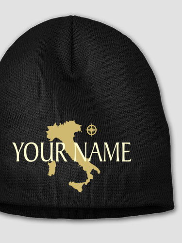 Italian Heritage : Embroidered Beanies