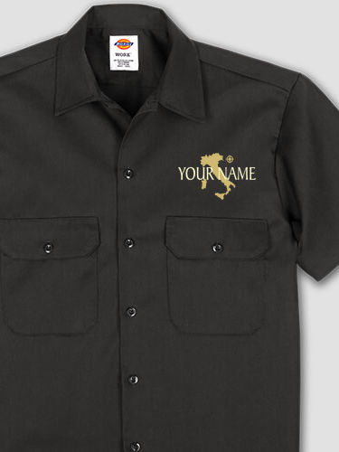 Italian Heritage : Embroidered Work Shirts