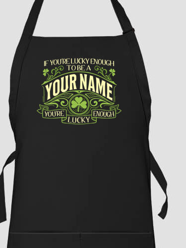 Lucky Enough : Printed Aprons