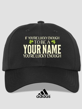 Lucky Enough : Embroidered Adidas&reg; Hats