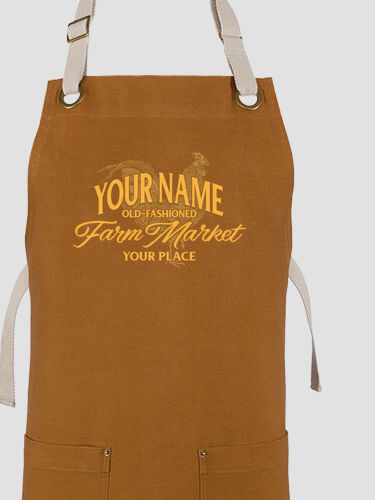 Farm Market : Printed Canvas Work Aprons