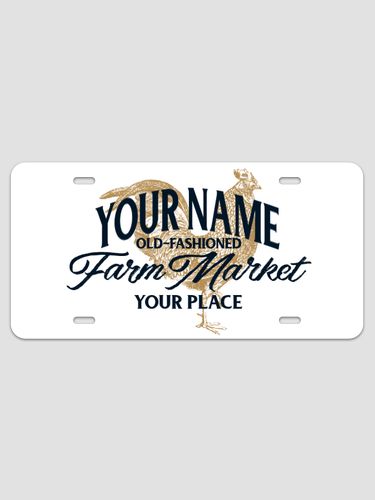 Farm Market : License Plates