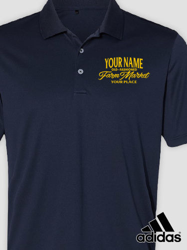 Farm Market : Embroidered Adidas&reg; Polo Shirts