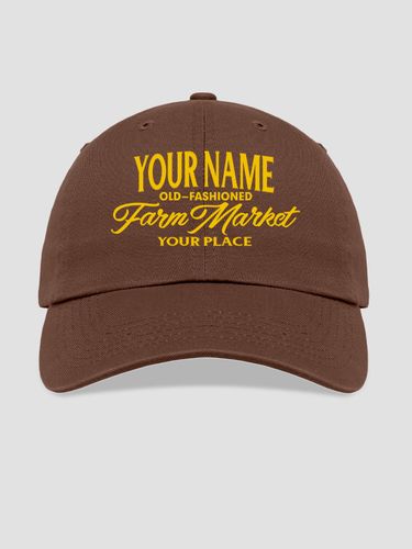 Farm Market : Embroidered Baseball Hats