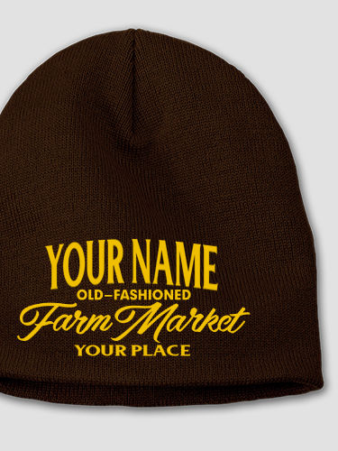 Farm Market : Embroidered Beanies