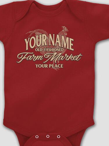 Farm Market : Printed Baby Bodysuits