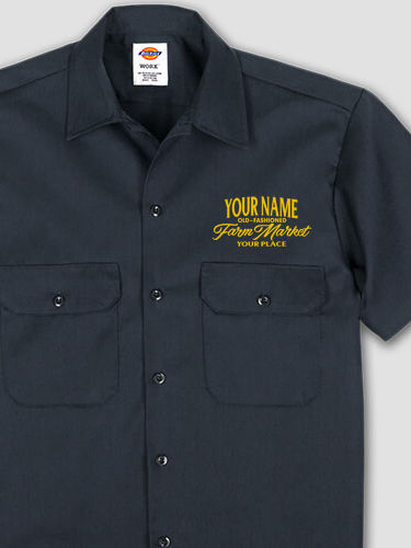 Farm Market : Embroidered Work Shirts