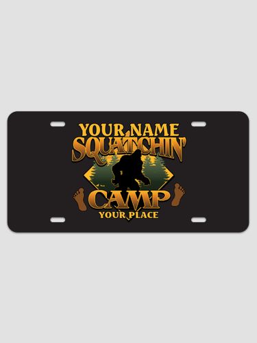 Squatchin' Camp : License Plates