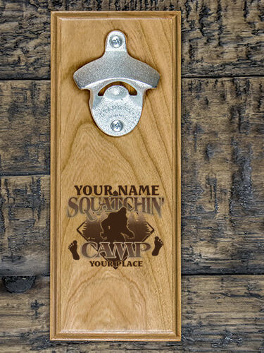 Squatchin' Camp : Bottle Openers - Engraved