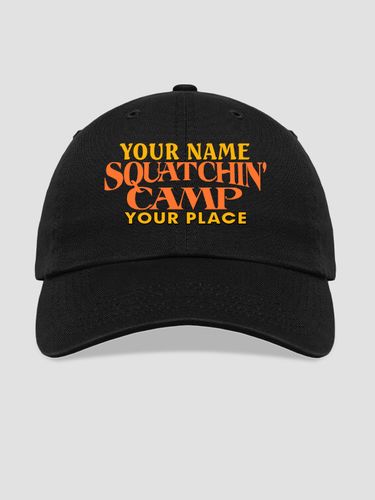 Squatchin' Camp : Embroidered Baseball Hats